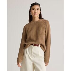 Quince 100% Mongolian Cashmere Fisherman Crewneck
Sweater Size XS✨